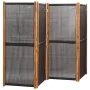 Biombo divisor de 4 paneles negro 280x180 cm de , Divisores de ambientes - Ref: Foro24-319180, Precio: 139,25 €, Descuento: %