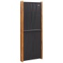 Biombo divisor de 4 paneles negro 280x180 cm de , Divisores de ambientes - Ref: Foro24-319180, Precio: 142,21 €, Descuento: %