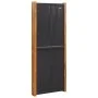 Biombo divisor de 4 paneles negro 280x180 cm de , Divisores de ambientes - Ref: Foro24-319180, Precio: 139,25 €, Descuento: %