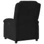 Sillón reclinable de terciopelo negro en Sillones | Comprar online en Foru.es