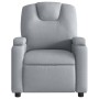 Sillón reclinable de tela gris claro en Sillones | Comprar online en Foru.es