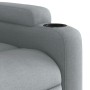 Sillón reclinable de tela gris claro en Sillones | Comprar online en Foru.es