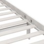 Estructura de cama madera maciza individual blanco 75x190 cm de , Camas y somieres - Ref: Foro24-810108, Precio: 90,41 €, Des...