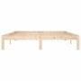 Estructura de cama de madera maciza de pino 160x200 cm de , Camas y somieres - Ref: Foro24-810375, Precio: 97,32 €, Descuento: %