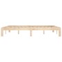 Estructura de cama de madera maciza de pino 160x200 cm de , Camas y somieres - Ref: Foro24-810375, Precio: 97,32 €, Descuento: %