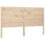 Cabecero madera maciza de pino 166x4x100 cm de , Cabeceros y pies de cama - Ref: Foro24-818730, Precio: 82,33 €, Descuento: %