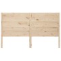 Cabecero madera maciza de pino 166x4x100 cm de , Cabeceros y pies de cama - Ref: Foro24-818730, Precio: 82,33 €, Descuento: %