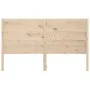 Solid pine wood headboard 166x4x100 cm by , Headboards and footboards - Ref: Foro24-818730, Price: 81,20 €, Discount: %