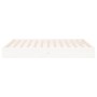 Estructura de cama de madera maciza blanca 160x200 cm de , Camas y somieres - Ref: Foro24-820033, Precio: 130,21 €, Descuento: %