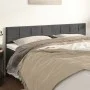 Headboards 2 units of dark gray velvet 80x5x78/88 cm by , Headboards and footboards - Ref: Foro24-346069, Price: 69,01 €, Dis...