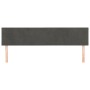 Cabeceros 2 unidades de terciopelo gris oscuro 80x5x78/88 cm de , Cabeceros y pies de cama - Ref: Foro24-346069, Precio: 62,0...