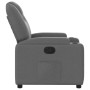 Sillón reclinable de tela gris oscuro en Sillones | Comprar online en Foru.es