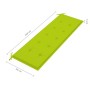 Banco de jardín 3 plazas madera maciza eucalipto y cojín 150 cm de , Bancos de jardín - Ref: Foro24-3061007, Precio: 194,24 €...
