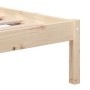 Estructura de cama de madera maciza de pino 160x200 cm de , Camas y somieres - Ref: Foro24-3101228, Precio: 132,57 €, Descuen...