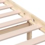 Estructura de cama de madera maciza de pino 160x200 cm de , Camas y somieres - Ref: Foro24-3101228, Precio: 132,57 €, Descuen...