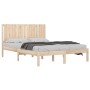 Estructura de cama de madera maciza de pino 160x200 cm de , Camas y somieres - Ref: Foro24-3104423, Precio: 145,58 €, Descuen...