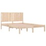 Estructura de cama de madera maciza de pino 160x200 cm de , Camas y somieres - Ref: Foro24-3104423, Precio: 145,58 €, Descuen...