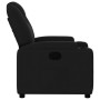 Sillón reclinable de tela negra en Sillones | Comprar online en Foru.es