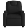 Sillón reclinable de masaje de tela negra en Sillones | Comprar online en Foru.es
