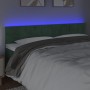 Cabecero con LED de terciopelo verde oscuro 180x5x78/88 cm de , Cabeceros y pies de cama - Ref: Foro24-3121675, Precio: 74,48...