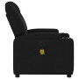 Sillón reclinable de masaje de tela negra en Sillones | Comprar online en Foru.es