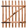 Puerta para valla 100x120cm madera de avellano impregnada de vidaXL, Puertas de jardín - Ref: Foro24-142597, Precio: 108,33 €...