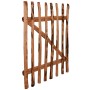 Puerta para valla 100x120cm madera de avellano impregnada de vidaXL, Puertas de jardín - Ref: Foro24-142597, Precio: 108,33 €...