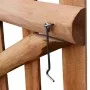 Gate for fence 100x120cm hazel wood treated by vidaXL, garden gates - Ref: Foro24-142597, Price: 106,37 €, Discount: %