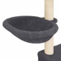 Rascador para gatos con postes de sisal gris oscuro 83 cm en Mobiliario para gatos | Comprar online en Foru.es