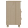 Mesitas noche 2 uds HAMAR pino macizo marrón miel 40x35x62 cm de vidaXL, Mesitas de noche - Ref: Foro24-340416, Precio: 123,0...