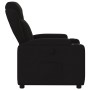 Sillón reclinable de tela negra en Sillones | Comprar online en Foru.es