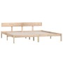 Estructura de cama madera maciza de pino 180x200 cm de , Camas y somieres - Ref: Foro24-810162, Precio: 129,32 €, Descuento: %