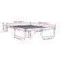 Estructura de cama de matrimonio madera maciza 135x190 cm de , Camas y somieres - Ref: Foro24-810340, Precio: 89,13 €, Descue...