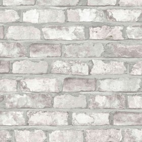 DUTCH WALLCOVERINGS Papel de pared ladrillos blanco EW3104 de DUTCH WALLCOVERINGS, Papel pintado - Ref: Foro24-422378, Precio...