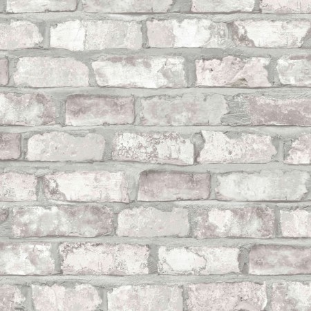 DUTCH WALLCOVERINGS Papel de pared ladrillos blanco EW3104 de DUTCH WALLCOVERINGS, Papel pintado - Ref: Foro24-422378, Precio...