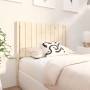 Cabecero de cama madera maciza de pino 105,5x4x100 cm de , Cabeceros y pies de cama - Ref: Foro24-818855, Precio: 60,02 €, De...