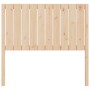 Cabecero de cama madera maciza de pino 105,5x4x100 cm de , Cabeceros y pies de cama - Ref: Foro24-818855, Precio: 60,02 €, De...