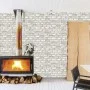 DUTCH WALLCOVERINGS Papel de pared ladrillos blanco EW3104 de DUTCH WALLCOVERINGS, Papel pintado - Ref: Foro24-422378, Precio...
