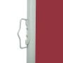 Toldo lateral retráctil para patio rojo 600x160 cm de , Sombrillas - Ref: Foro24-313378, Precio: 93,58 €, Descuento: %