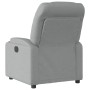Sillón reclinable de tela gris claro en Sillones | Comprar online en Foru.es