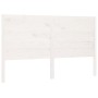 Cabecero madera maciza de pino blanco 141x4x100 cm de , Cabeceros y pies de cama - Ref: Foro24-818716, Precio: 105,26 €, Desc...