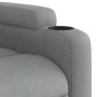 Sillón reclinable de tela gris claro en Sillones | Comprar online en Foru.es