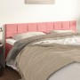Cabeceros 2 unidades de terciopelo rosa 80x5x78/88 cm de , Cabeceros y pies de cama - Ref: Foro24-346073, Precio: 53,36 €, De...