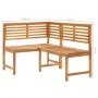Juego de bistró para jardín 4 piezas madera maciza de acacia de , Conjuntos de jardín - Ref: Foro24-3057863, Precio: 423,43 €...