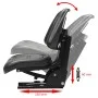 Asiento de tractor con suspensión negro de vidaXL, Accesorios y piezas para tractores - Ref: Foro24-142316, Precio: 151,04 €,...