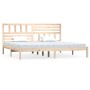 Estructura de cama madera maciza de pino 180x200 cm de , Camas y somieres - Ref: Foro24-3101038, Precio: 149,76 €, Descuento: %