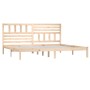 Estructura de cama madera maciza de pino 180x200 cm de , Camas y somieres - Ref: Foro24-3101038, Precio: 149,76 €, Descuento: %