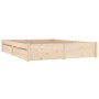 Estructura de cama con cajones 200x200 cm de , Camas y somieres - Ref: Foro24-3103533, Precio: 243,63 €, Descuento: %