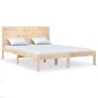Estructura de cama de madera maciza de pino 160x200 cm de , Camas y somieres - Ref: Foro24-3104163, Precio: 162,09 €, Descuen...