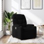Sillón reclinable de tela negra en Sillones | Comprar online en Foru.es